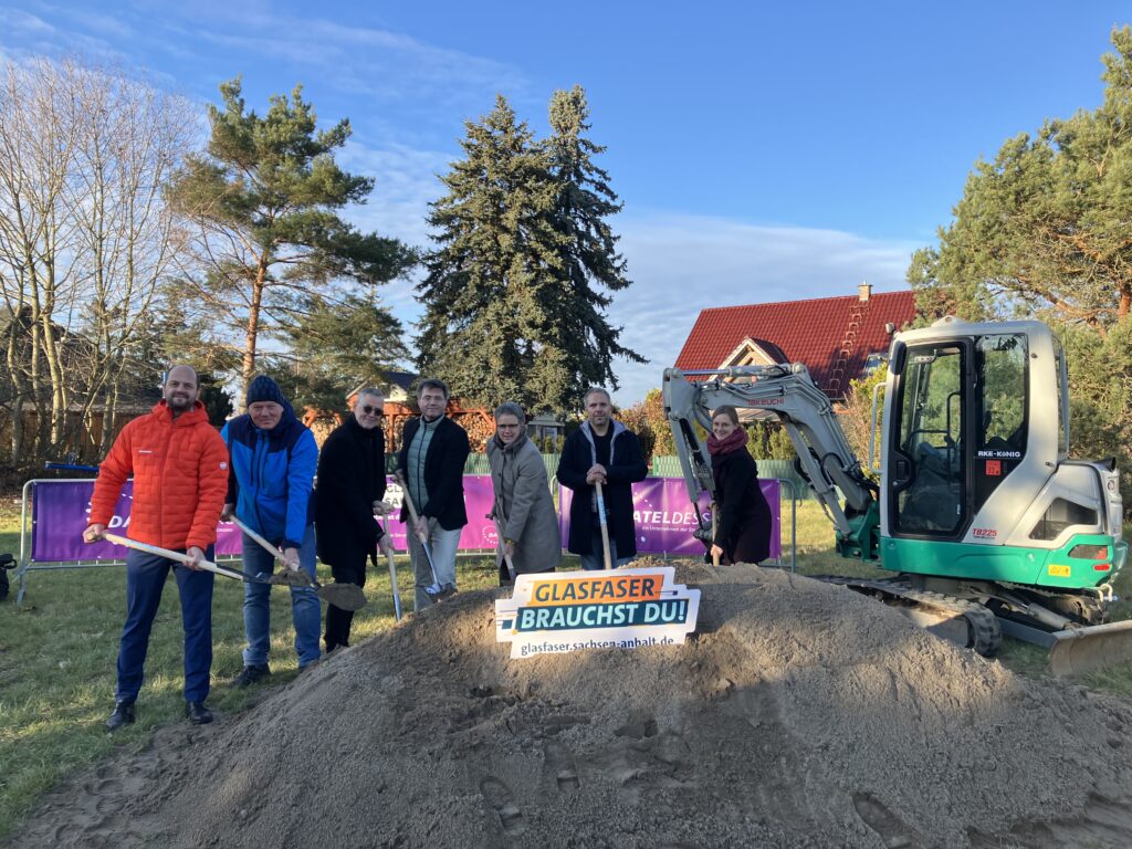 Pressetermin zum 1. Spatenstich in der Adria