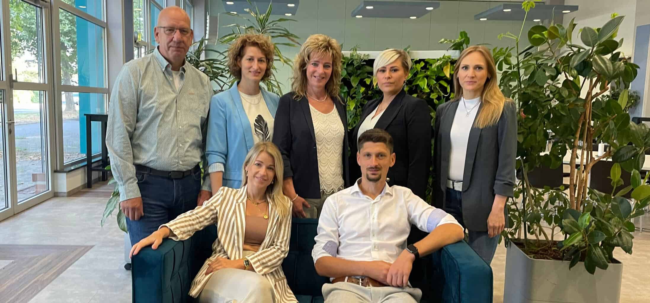 Teamfoto Großkundenvertrieb