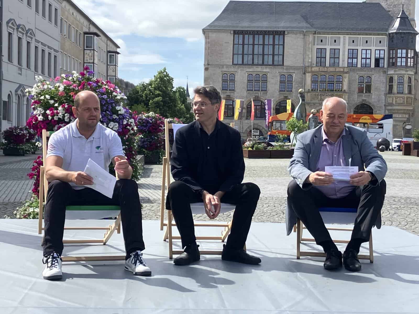 Pressetermin zum Stadtfest